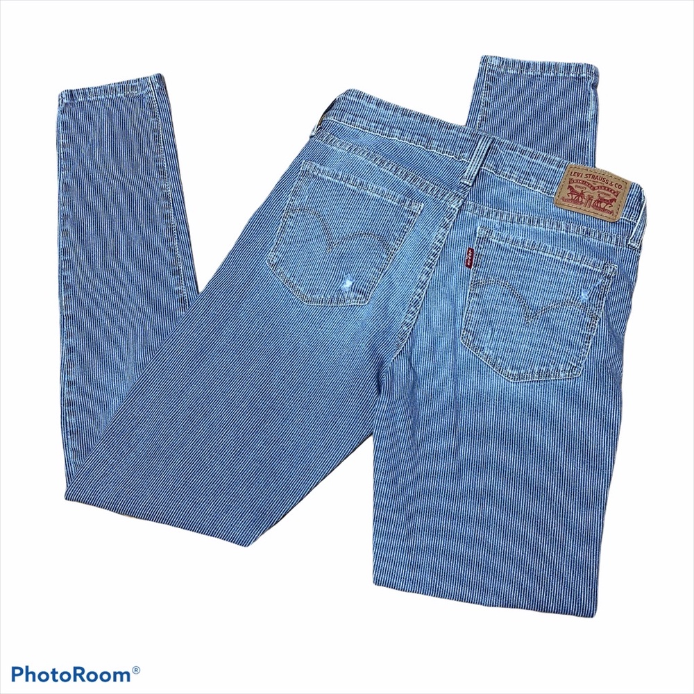 Levi’s 711 Skinny Jeans with Stripes